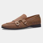 Load image into Gallery viewer, WAVEWALKER AXIS Men Beige Classic Suede Loafers