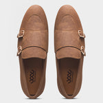 Load image into Gallery viewer, WAVEWALKER AXIS Men Beige Classic Suede Loafers