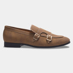 Load image into Gallery viewer, WAVEWALKER AXIS Men Beige Classic Suede Loafers