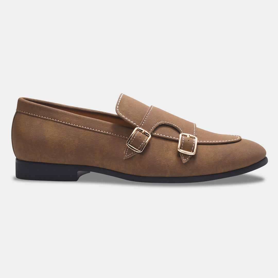WAVEWALKER AXIS Men Beige Classic Suede Loafers