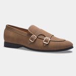 Load image into Gallery viewer, WAVEWALKER AXIS Men Beige Classic Suede Loafers