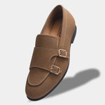 Load image into Gallery viewer, WAVEWALKER AXIS Men Beige Classic Suede Loafers