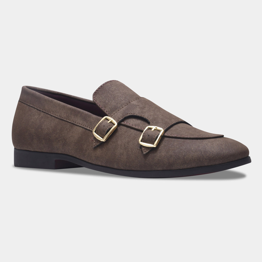 WAVEWALKER AXIS Men Beige Classic Suede Loafers