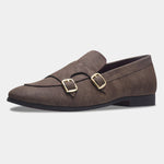 Load image into Gallery viewer, WAVEWALKER AXIS Men Beige Classic Suede Loafers