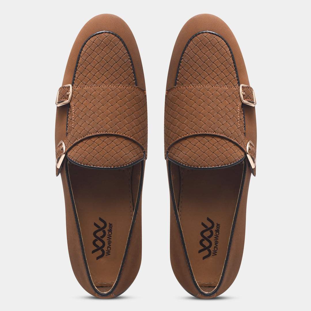 WAVEWALKER CAPTAIN Men Black Classic Suede Loafers