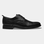 Load image into Gallery viewer, ROSETTO ROMERO ALEX Men Faux Leather Black Formal Lace-Ups Shoes