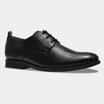 Load image into Gallery viewer, ROSETTO ROMERO ALEX Men Faux Leather Black Formal Lace-Ups Shoes