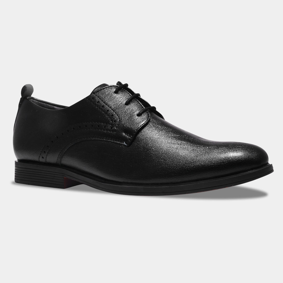 ROSETTO ROMERO ALEX Men Faux Leather Black Formal Lace-Ups Shoes