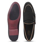 Load image into Gallery viewer, WAVEWALKER CAPTAIN Men Black Classic Suede Loafers