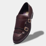 Load image into Gallery viewer, WAVEWALKER INFINITY Men Faux Leather Black Slip-On Loafers