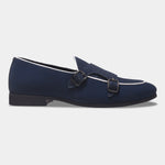 Load image into Gallery viewer, WAVEWALKER CAPTAIN Men Black Classic Suede Loafers