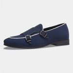 Load image into Gallery viewer, WAVEWALKER CAPTAIN Men Black Classic Suede Loafers