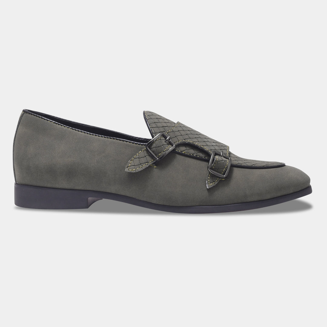 WAVEWALKER CAPTAIN Men Black Classic Suede Loafers