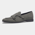 Load image into Gallery viewer, WAVEWALKER CAPTAIN Men Black Classic Suede Loafers