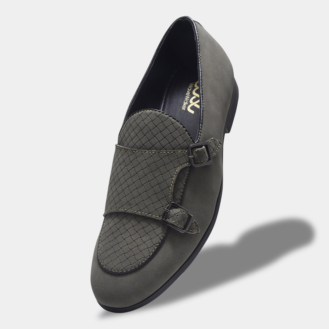 WAVEWALKER CAPTAIN Men Black Classic Suede Loafers
