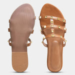 Load image into Gallery viewer, Peek Kiara-1 Open Toe Women Flats
