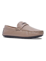 Load image into Gallery viewer, WAVEWALKER AERO Men Beige Faux Leather Slip-On Loafers