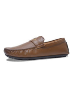 Load image into Gallery viewer, WAVEWALKER AERO Men Beige Faux Leather Slip-On Loafers