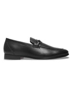 Load image into Gallery viewer, WAVEWALKER TINNY Men Black Leather Slip-On Loafers