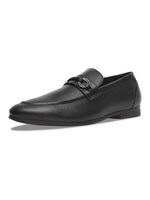 Load image into Gallery viewer, WAVEWALKER TINNY Men Black Leather Slip-On Loafers