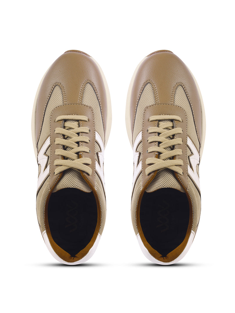 WAVEWALKER KILLER-1 Men Faux Leather Blue Casual Lace-Ups Shoes