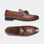 Load image into Gallery viewer, WAVEWALKER EASY Men Faux Leather Black Slip-On Loafers
