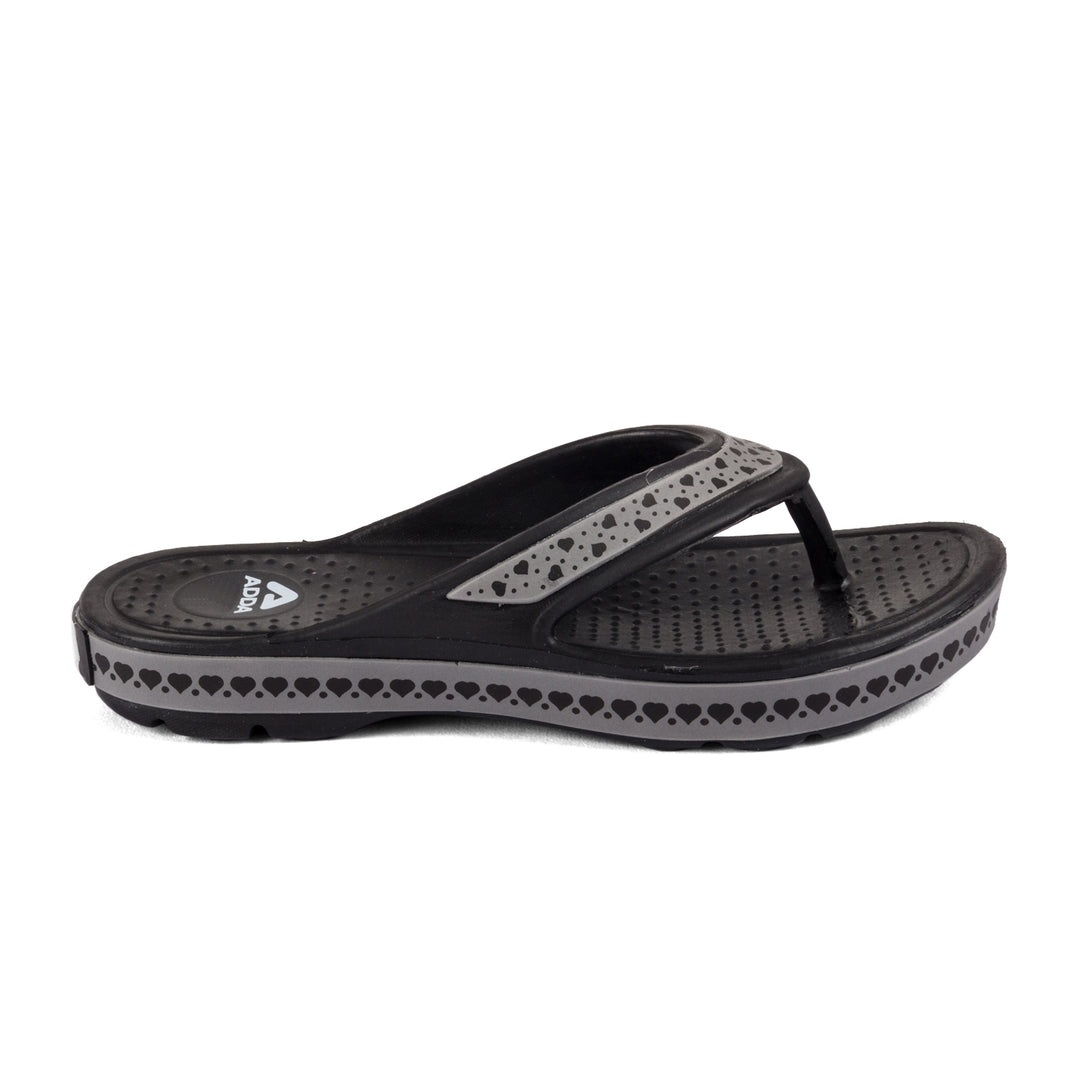 ADDA EVERYTIME Self Design Thong Slipper For Women