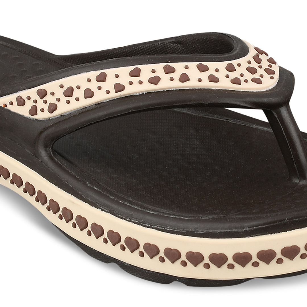 ADDA EVERYTIME Self Design Thong Slipper For Women
