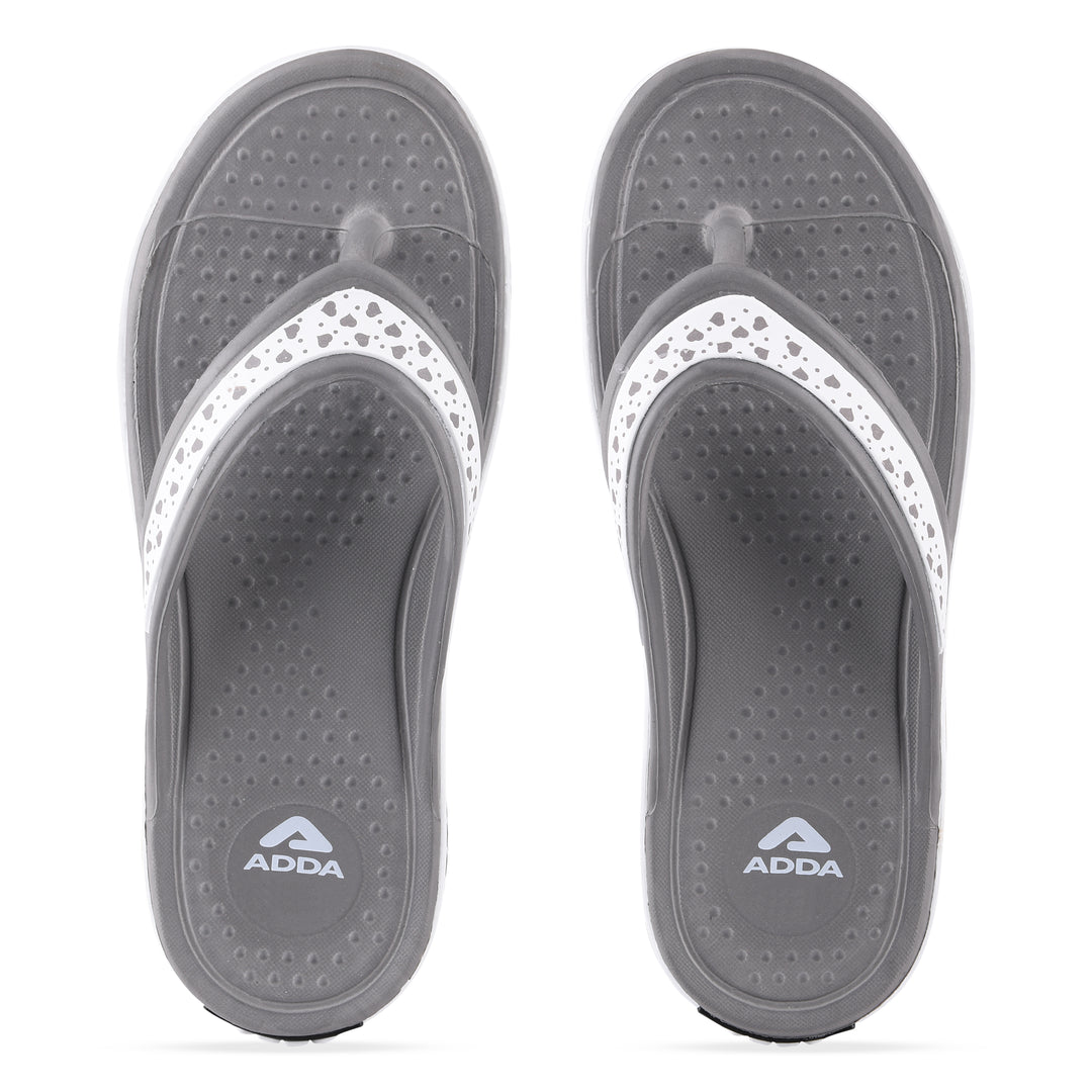 ADDA EVERYTIME Self Design Thong Slipper For Women
