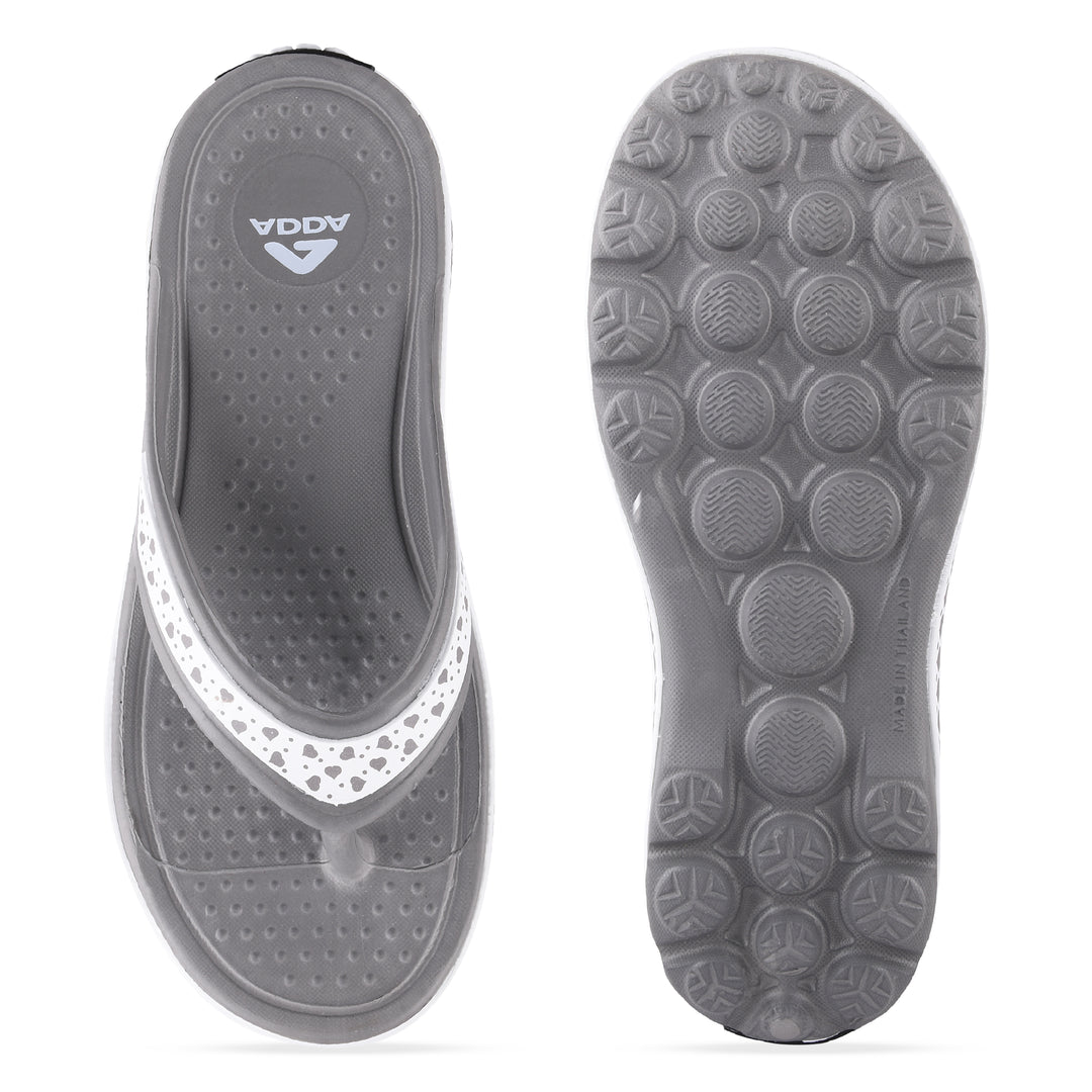 ADDA EVERYTIME Self Design Thong Slipper For Women