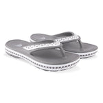 Load image into Gallery viewer, ADDA EVERYTIME Self Design Thong Slipper For Women
