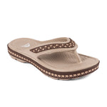 Load image into Gallery viewer, ADDA EVERYTIME Self Design Thong Slipper For Women
