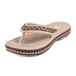 Load image into Gallery viewer, ADDA EVERYTIME Self Design Thong Slipper For Women
