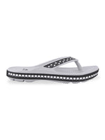 Load image into Gallery viewer, ADDA EVERYTIME Self Design Thong Slipper For Women
