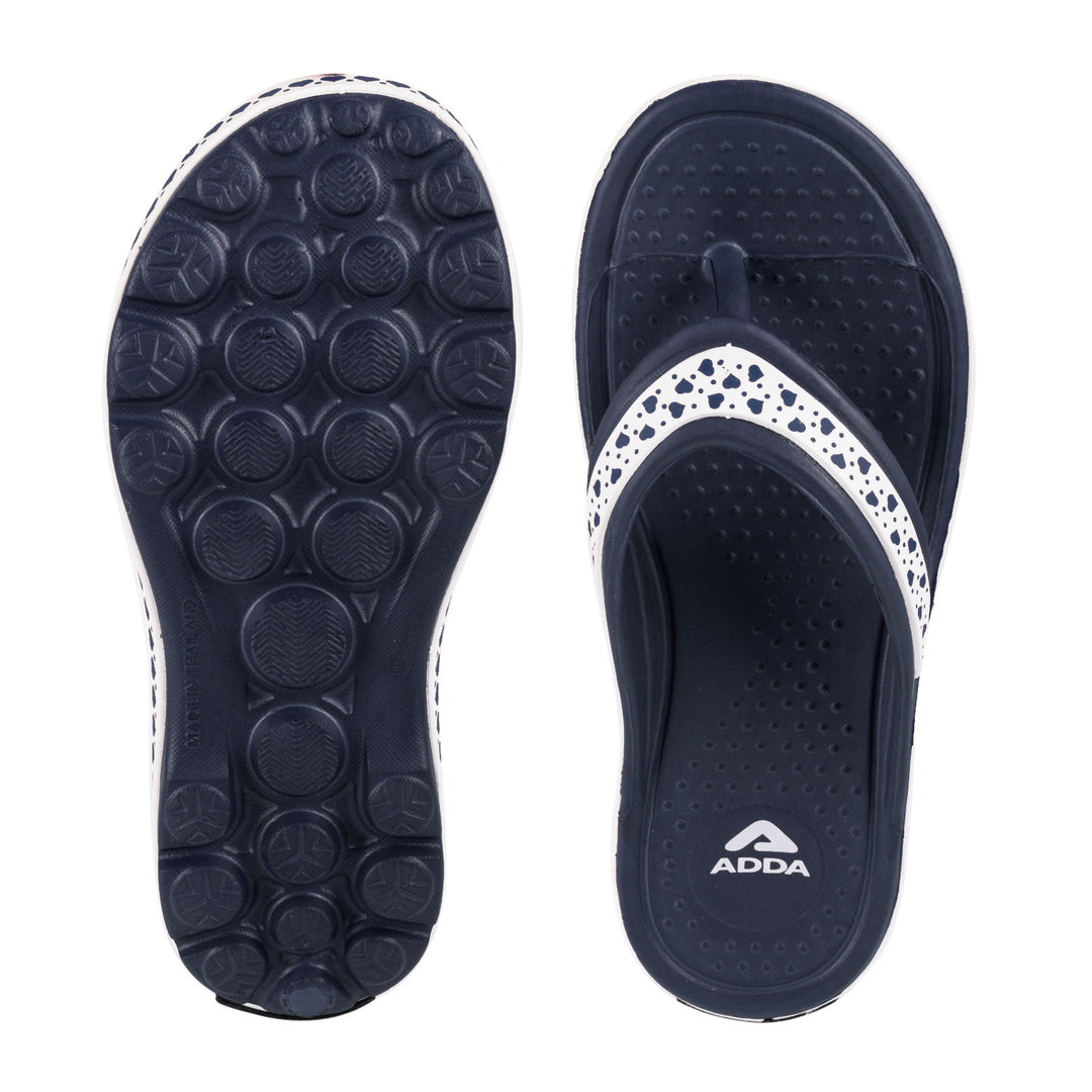 ADDA EVERYTIME Self Design Thong Slipper For Women