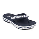 Load image into Gallery viewer, ADDA EVERYTIME Self Design Thong Slipper For Women
