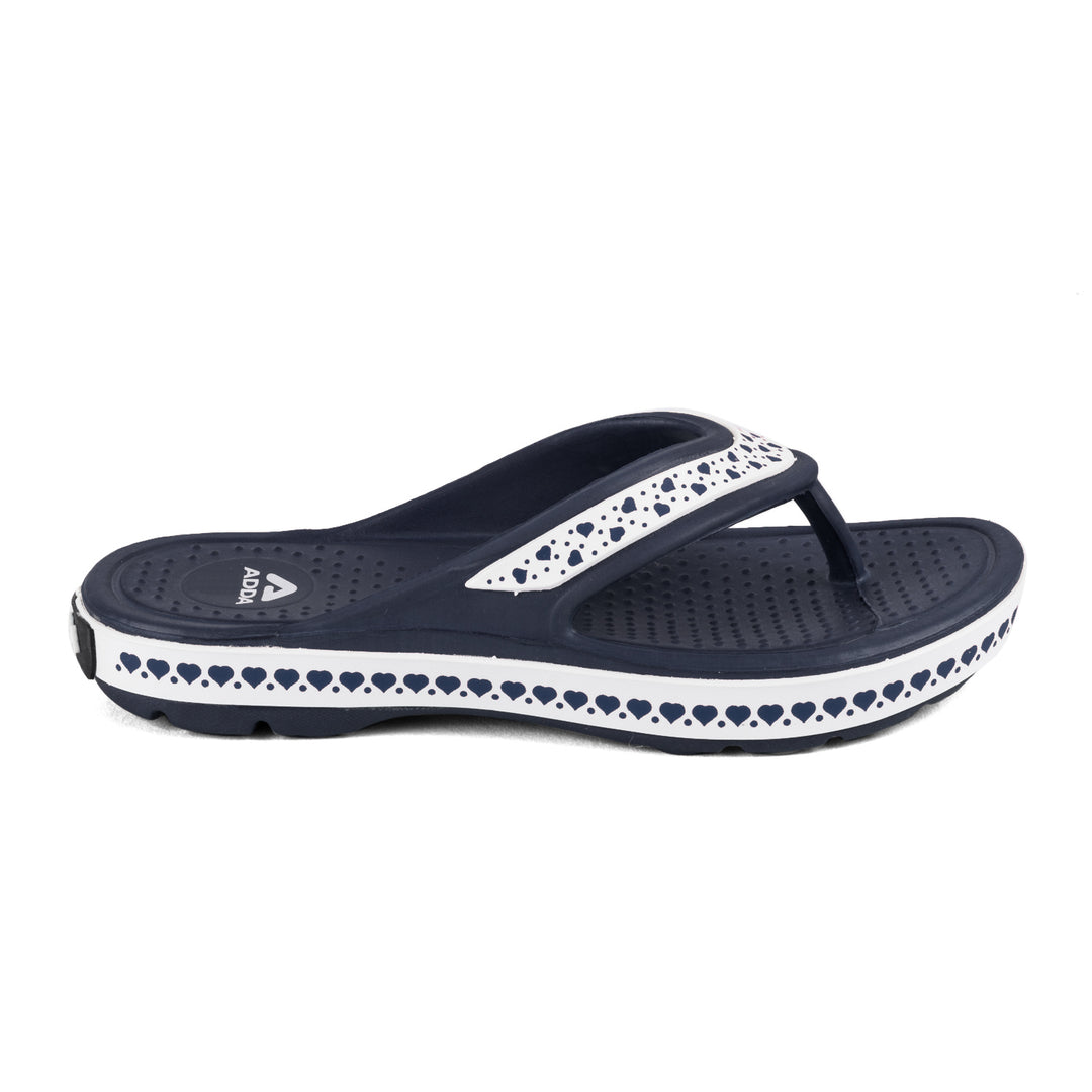 ADDA EVERYTIME Self Design Thong Slipper For Women