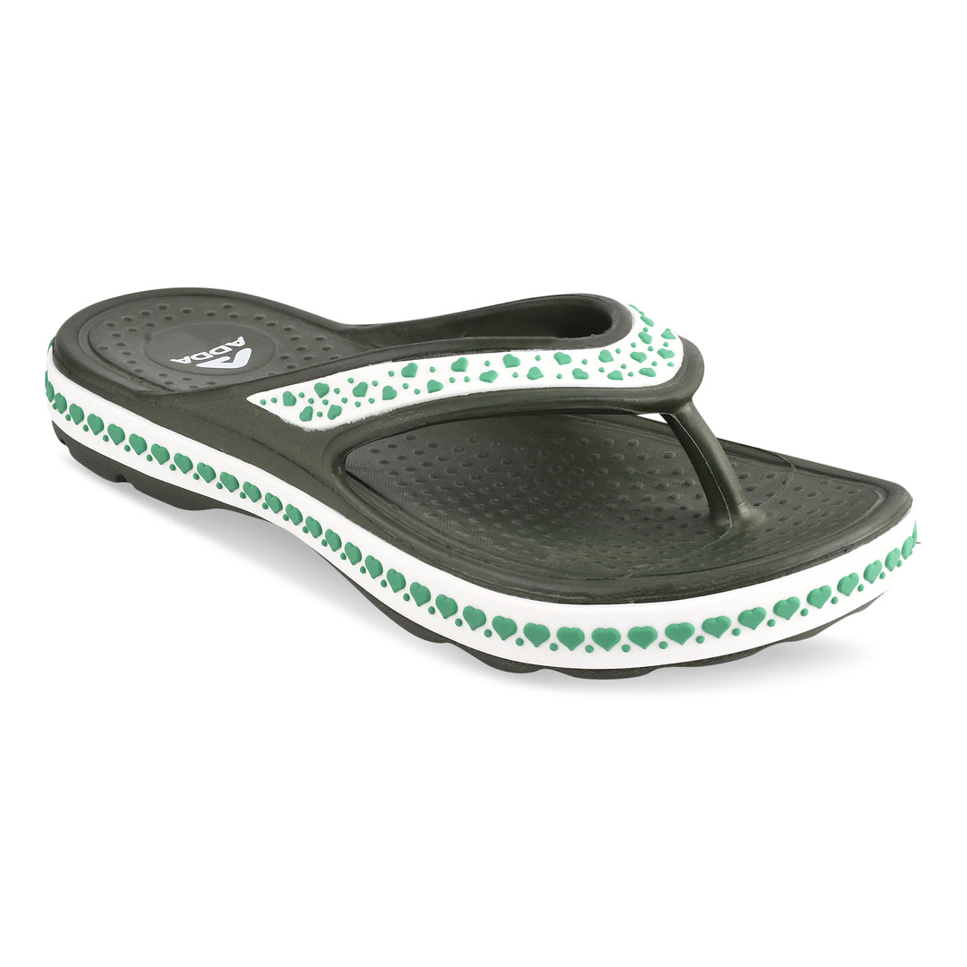 ADDA EVERYTIME Self Design Thong Slipper For Women