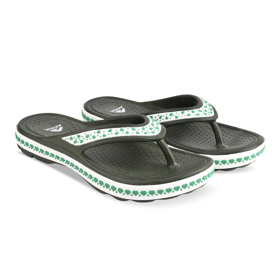 ADDA EVERYTIME Self Design Thong Slipper For Women