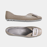 Load image into Gallery viewer, Peek Floral Design Soft Footbed Bellies

