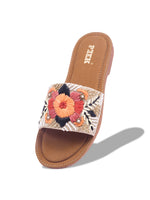 Load image into Gallery viewer, Flower 1 Handcrafted Floral Embroidered Flats