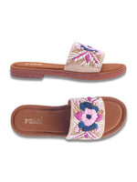 Load image into Gallery viewer, Flower 1 Handcrafted Floral Embroidered Flats