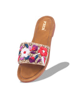 Load image into Gallery viewer, Flower 2 Handcrafted Floral Embroidered Flats