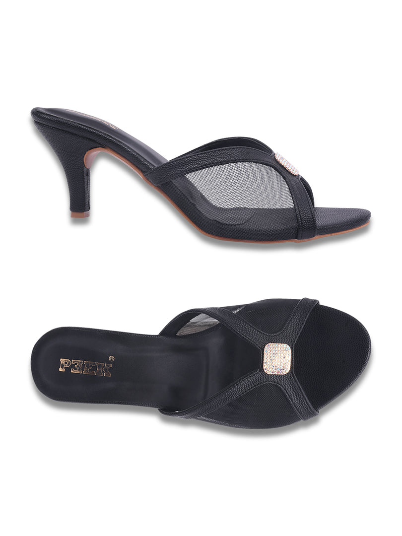 Heels 2 Mesh Pointed Heels