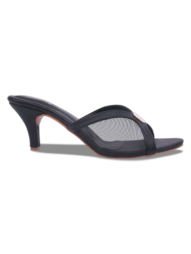Heels 2 Mesh Pointed Heels