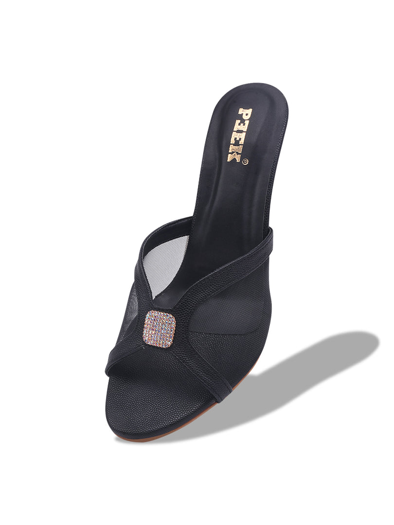 Heels 2 Mesh Pointed Heels