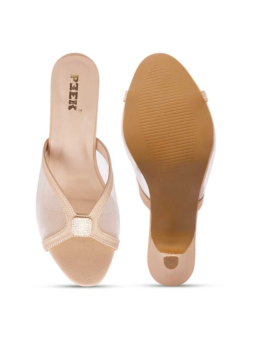 Heels 2 Mesh Pointed Heels