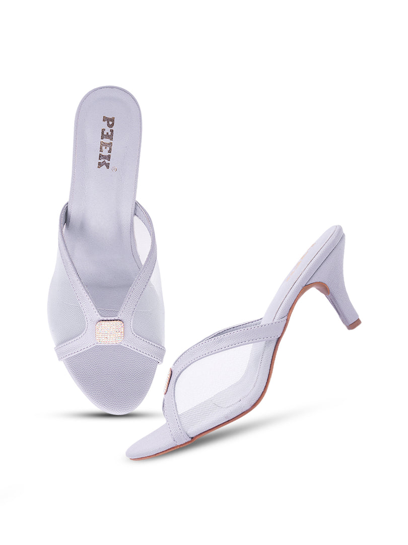 Heels 2 Mesh Pointed Heels