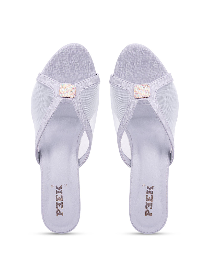 Heels 2 Mesh Pointed Heels