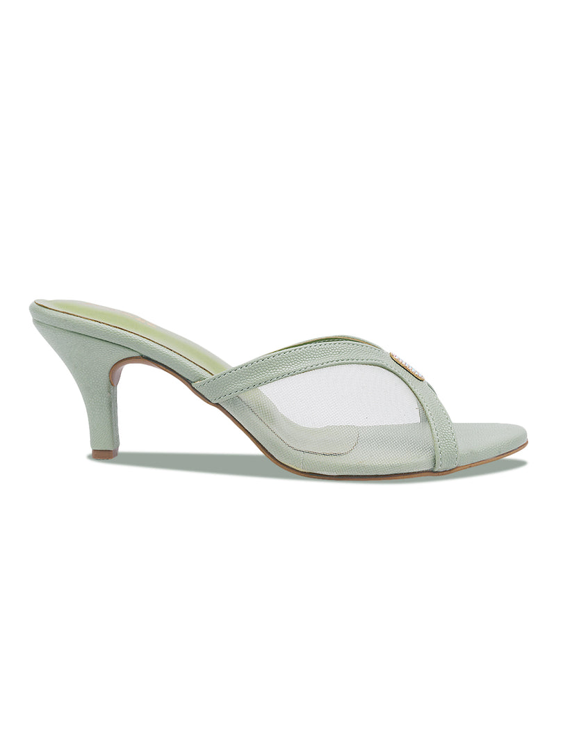 Heels 2 Mesh Pointed Heels